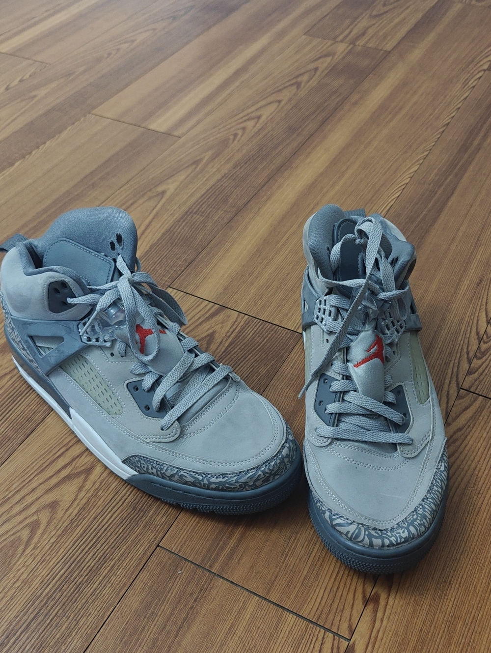 Jordans Spizike Brooklyn Spike Lee Wolf gray Air Jordan Sneakers